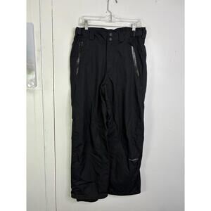 Columbia Snow Pants Mens Medium Titanium Omni Tech Waterproof Breathable Skiing